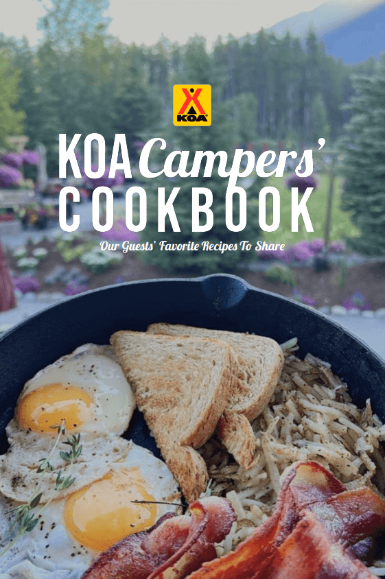 camper cookbook cover photo